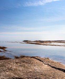 Tidal Pools at Havre Saint Pierre Bay Quebec Canada