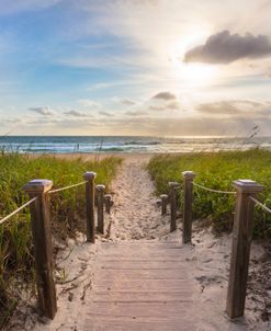 Walkway Sunrays