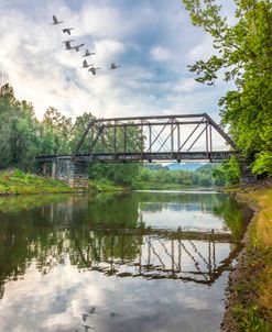 Early Morning At The Trestle