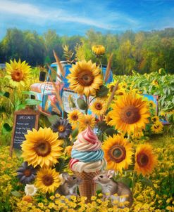 Mice Love Ice Cream Too Painting