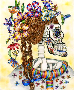 Catrina Con Colibris