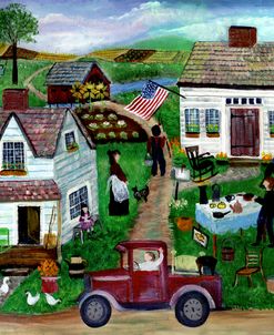 Country Folk Art Tag Sale