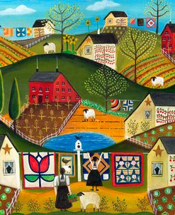 Country Garden Folk Art Quilts