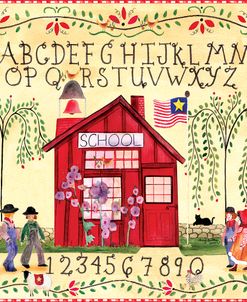 American Schoolhouse Abc 123