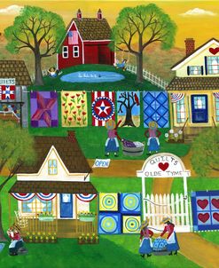 Old Tyme Barn Folk Art Quilts