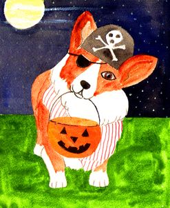 Halloween Pirate dog