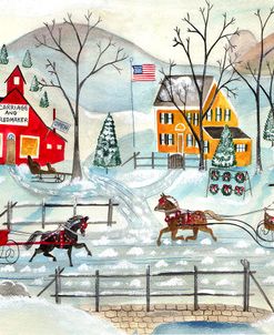 Fresh Christmas Trees and Sled Maker