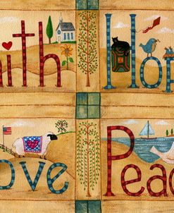 Faith Love Hope Peace