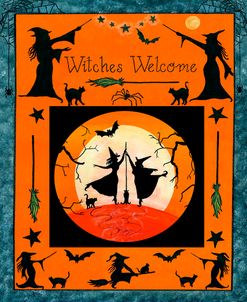 Witches Welcome Flag