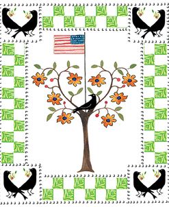 American Crow Sunflower Tree