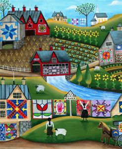 Country Harvest Folk Art Quilt Farms