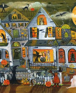 Bewitched Halloween House