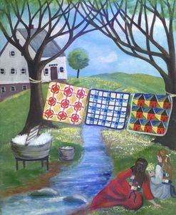 Friendship Quilt Washing Day