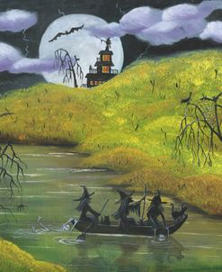 Three Witches Halloween Boat Ride