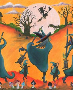 Halloween Witches Shake Your Broom