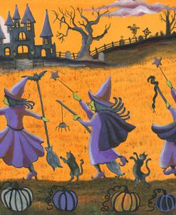 Witches Halloween Coven Dance
