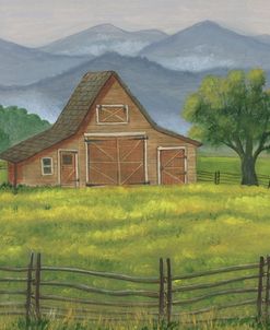 Misty Mountains Barn