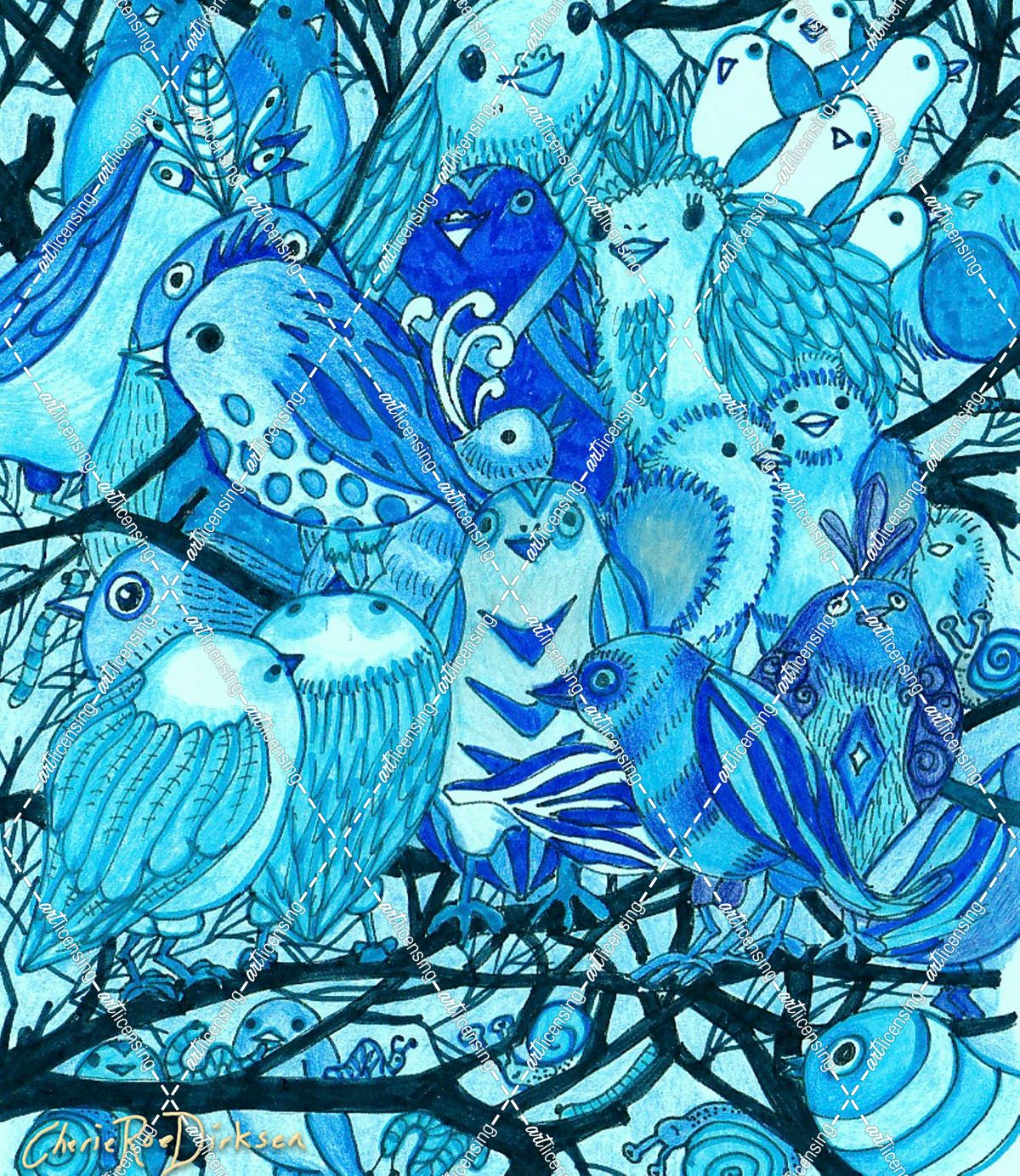 Blue Bird Montage