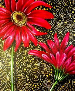 Red Gerberas