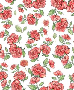 Red Roses Pattern