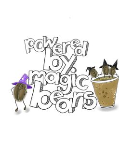 Powered by Magic Beans – Coffee Bean Wizard and Witches