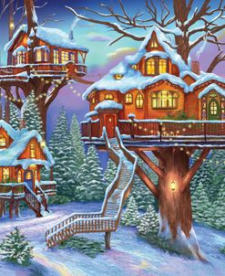 Winter Treehouse