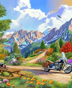 Biker Break Time