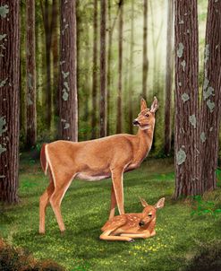 17 Doe and Fawn
