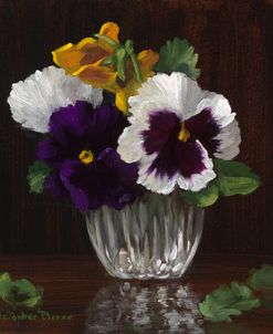 Four Pansies