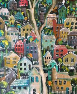 Mixed Media Town