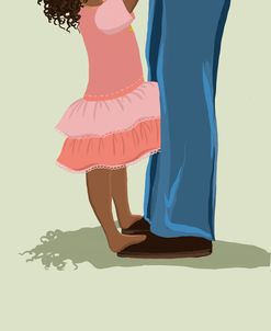 Girl Dancing on Dad’s Feet