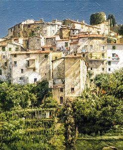 A Hilltop Town in Liguria