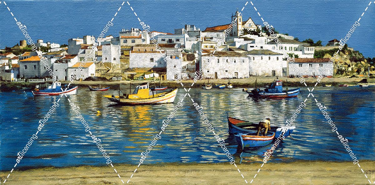 Bay at Faro, Portugal