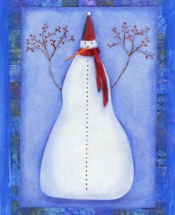 Snowman Red Scarf