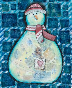 Patchwork Snowman