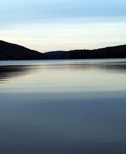 Meech Lake water and hills