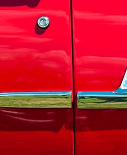 1955 Chev 210 side chrome