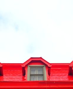 Red Rooftop 3 Window