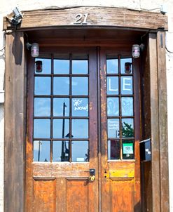 Restaurant Door Old Montreal