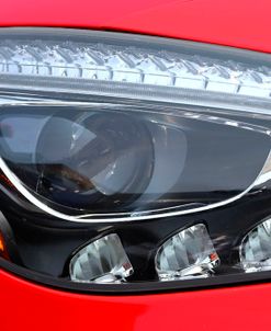 Headlight of a Super Exotic Car