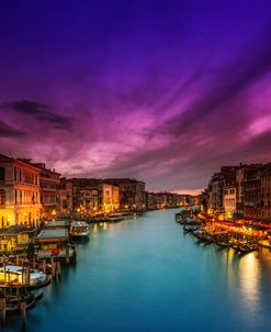 Venice Grand Canal at Sunset