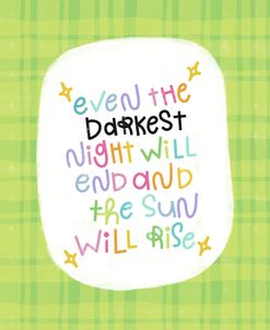 Even Darkest Night End Poster