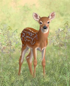 Spring White tail Fawn