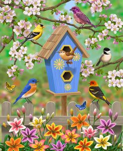 Songbirds’ Lily Garden Birdhouse