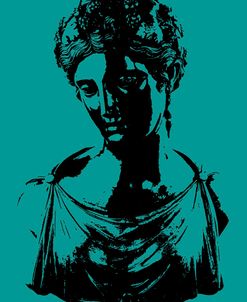 Bust Of Ariadne Blue
