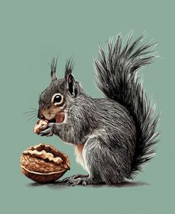 The Squirrel And The Walnut