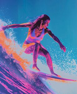 Surfing Woman