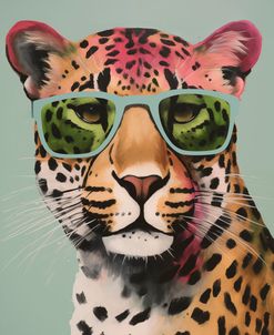 Leopard With Glasses