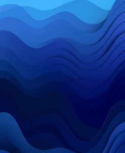 Blue Waves No 4