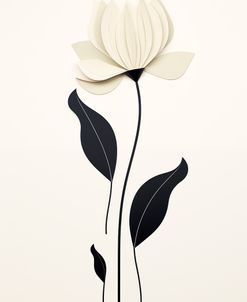 Abstract Single Flower No 3